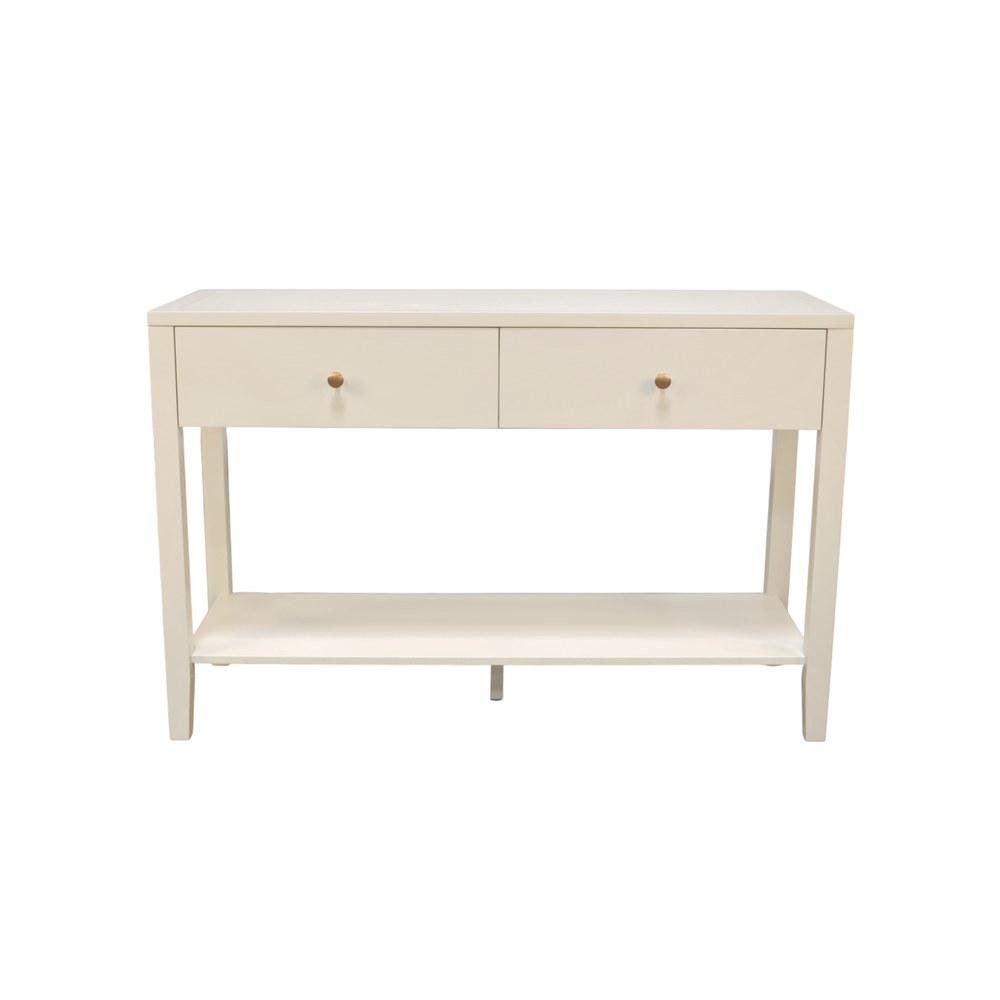 Alpine Furniture - Avery Console Table, Coconut Milk - 2478-63 view 2