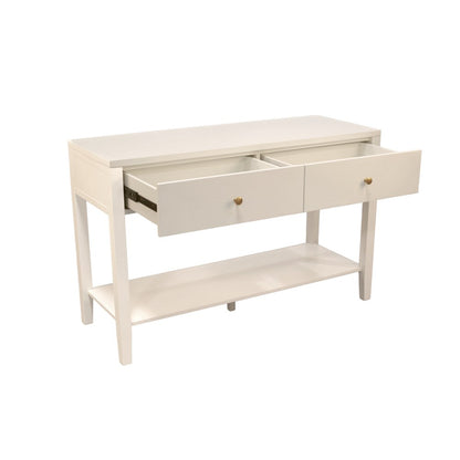 Alpine Furniture - Avery Console Table, Coconut Milk - 2478-63 view 4