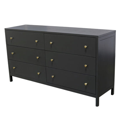 Alpine Furniture - Avery Dresser, Black - 2478BLK-03 view 1