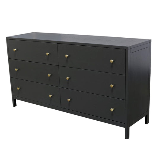 Alpine Furniture - Avery Dresser, Black - 2478BLK-03 view 1
