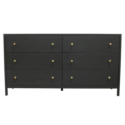 Alpine Furniture - Avery Dresser, Black - 2478BLK-03 view 2