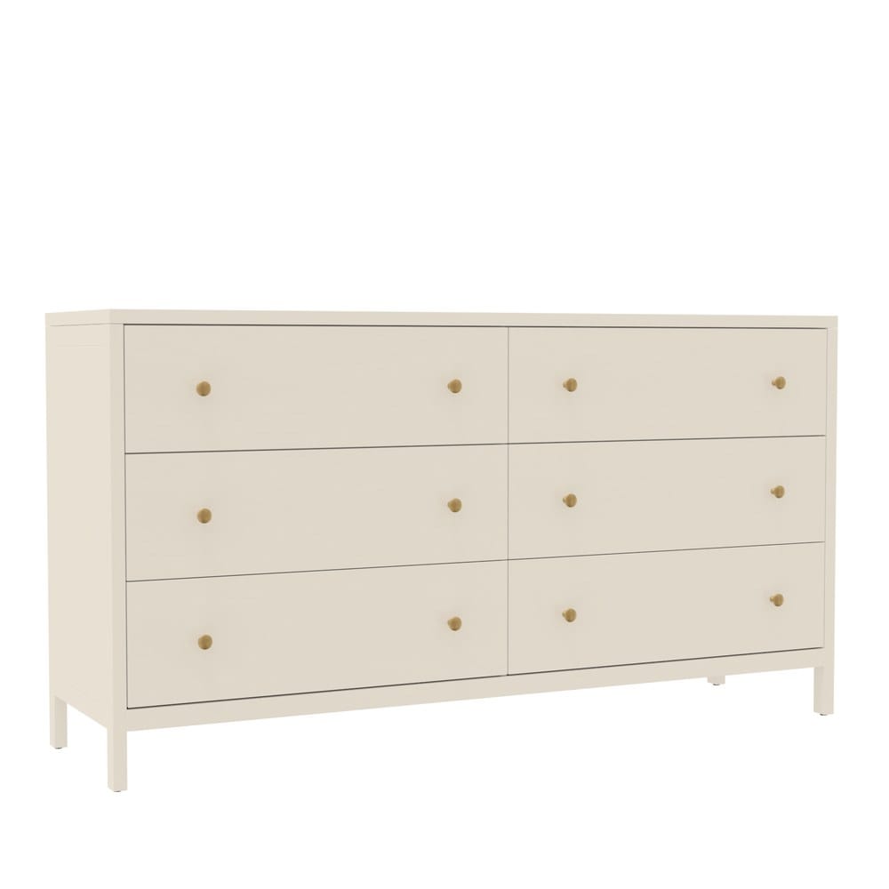 Alpine Furniture - Avery Dresser, Coconut Milk - 2478-03 view 1