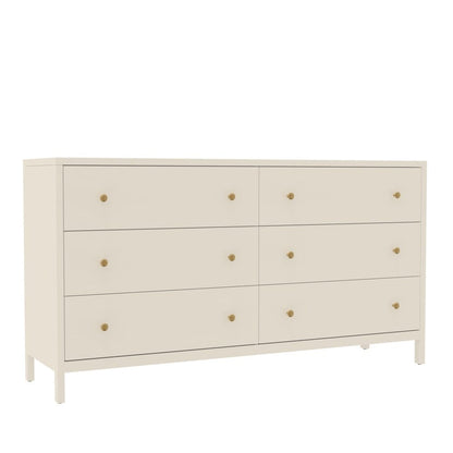 Alpine Furniture - Avery Dresser, Coconut Milk - 2478-03 view 1