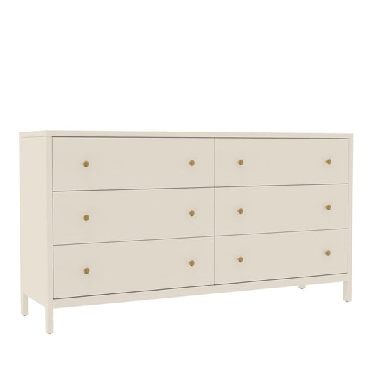 Alpine Furniture - Avery Dresser, Coconut Milk - 2478-03 view 1