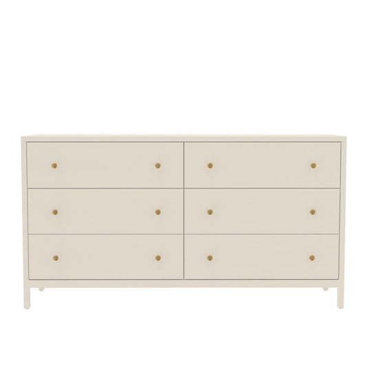 Alpine Furniture - Avery Dresser, Coconut Milk - 2478-03 view 2