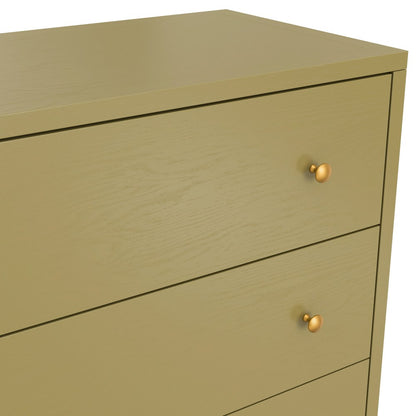 Alpine Furniture - Avery Dresser, Olive Green - 2478GRN-03 view 4