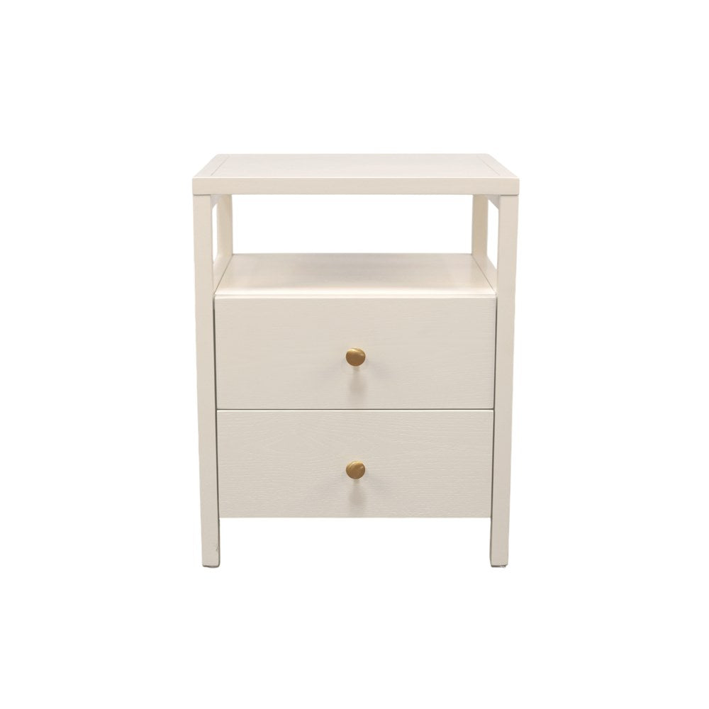 Alpine Furniture - Avery End Table, Coconut Milk - 2478-62 view 2