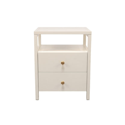 Alpine Furniture - Avery End Table, Coconut Milk - 2478-62 view 2