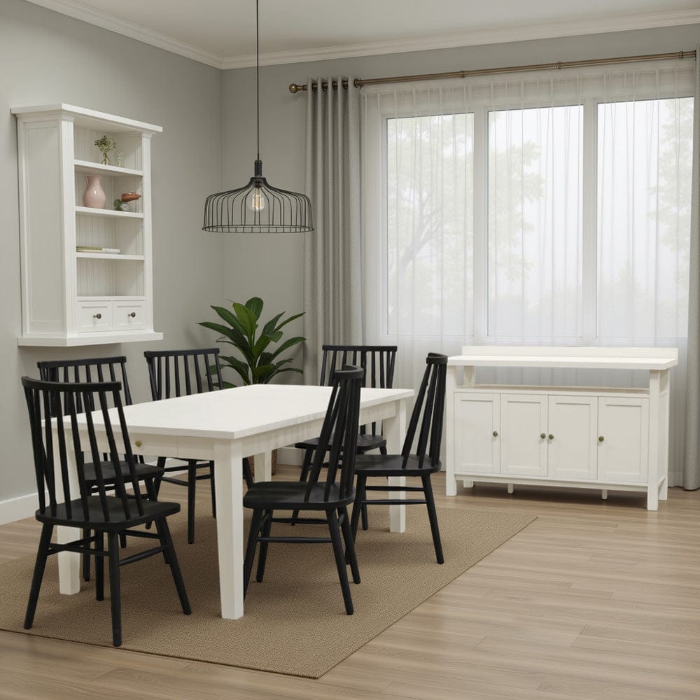 Alpine Furniture - Avery Extension Dining Table, Coconut Milk - 2478-01 view 5