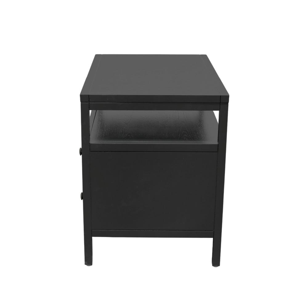 Alpine Furniture - Avery Nightstand, Black - 2478BLK-02 view 3
