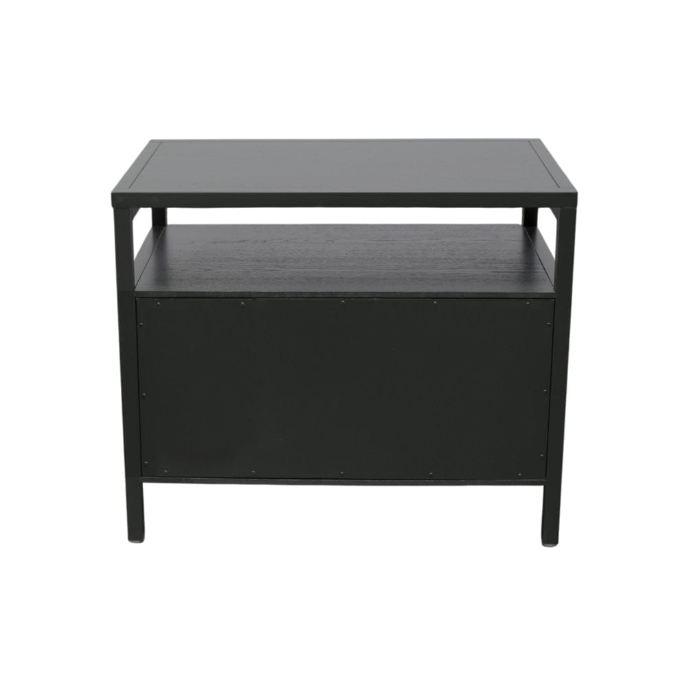 Alpine Furniture - Avery Nightstand, Black - 2478BLK-02 view 4