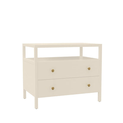 Alpine Furniture - Avery Nightstand, Coconut Milk - 2478-02 view 1