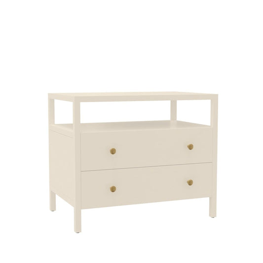 Alpine Furniture - Avery Nightstand, Coconut Milk - 2478-02 view 1