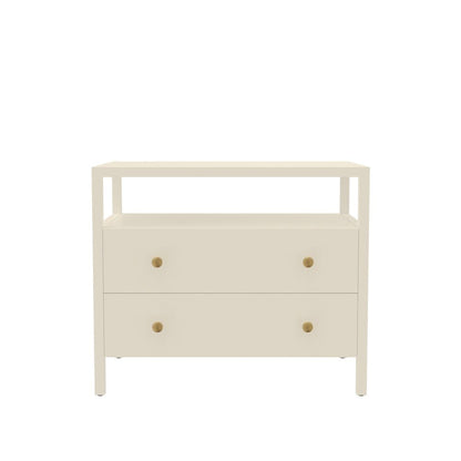 Alpine Furniture - Avery Nightstand, Coconut Milk - 2478-02 view 2
