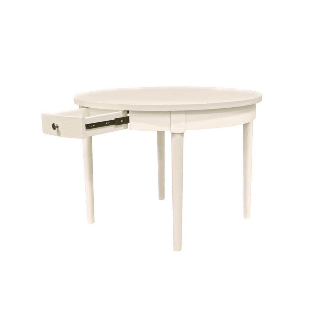 Alpine Furniture - Avery Round Dining Table, Coconut Milk - 2478-25 view 4