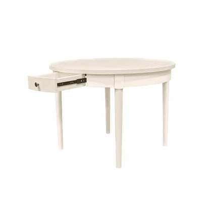 Alpine Furniture - Avery Round Dining Table, Coconut Milk - 2478-25 view 4