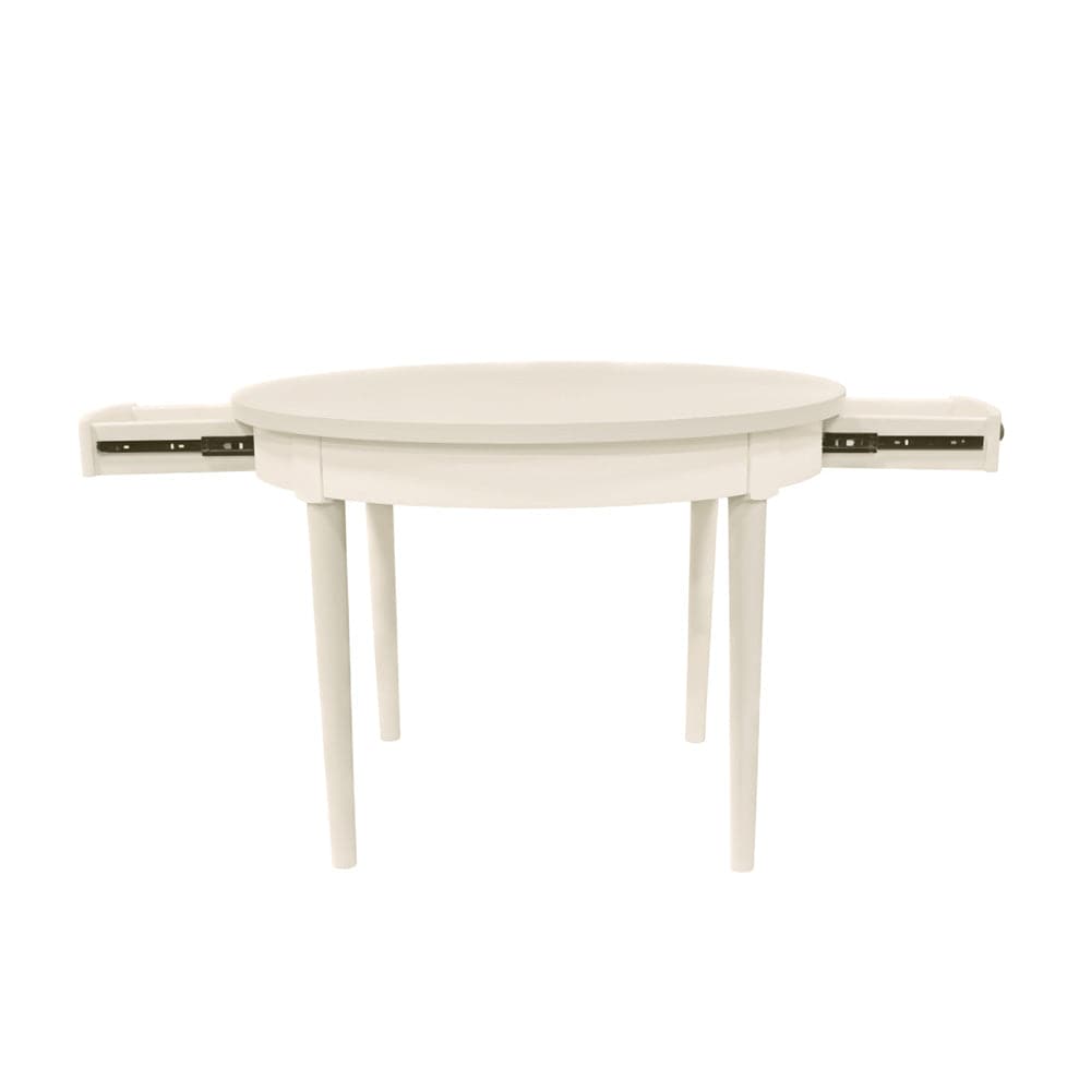 Alpine Furniture - Avery Round Dining Table, Coconut Milk - 2478-25 view 5