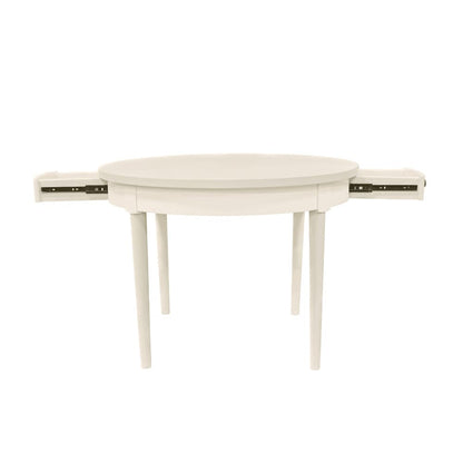 Alpine Furniture - Avery Round Dining Table, Coconut Milk - 2478-25 view 5