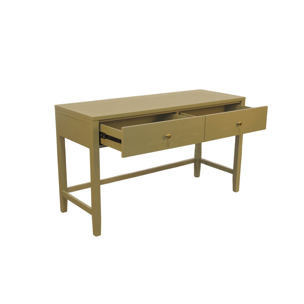 Alpine Furniture - Avery Writing Desk, Olive Green - 2478GRN-65 view 5