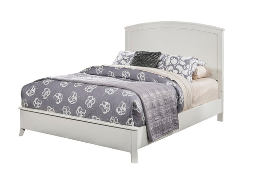 Alpine Furniture - Baker California King Panel Bed, White - 977-W-07CK veiw 1