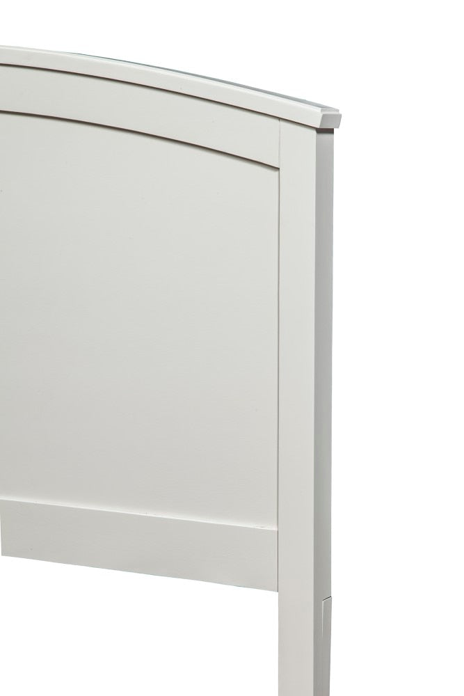 Alpine Furniture - Baker California King Panel Bed, White - 977-W-07CK veiw 3