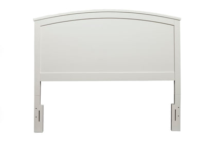 Alpine Furniture - Baker California King Panel Bed, White - 977-W-07CK veiw 5