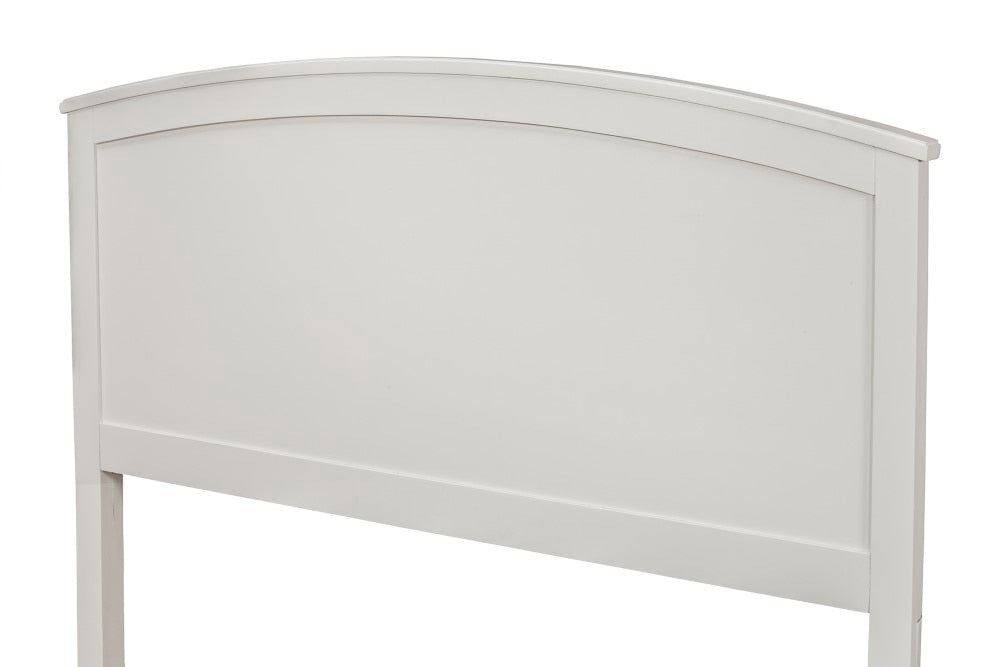 Alpine Furniture - Baker Standard King Panel Bed, White - 977-W-07EK veiw 4