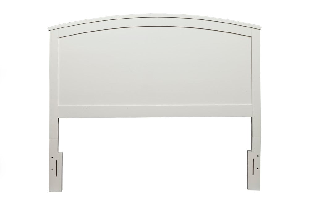Alpine Furniture - Baker Standard King Panel Bed, White - 977-W-07EK veiw 5