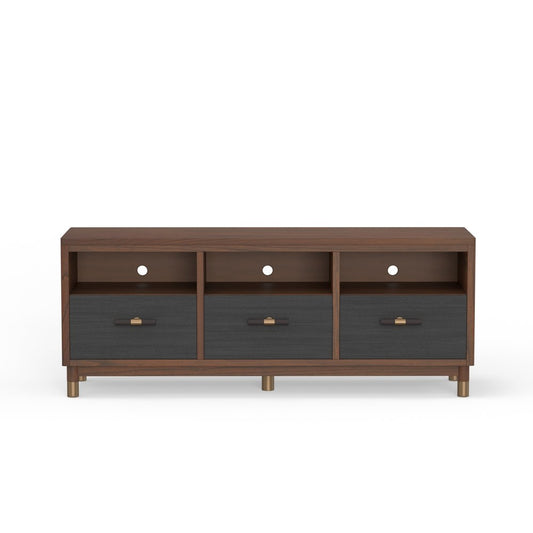 Alpine Furniture - Belham 3 Drawer TV Console - 1971-10 view 2