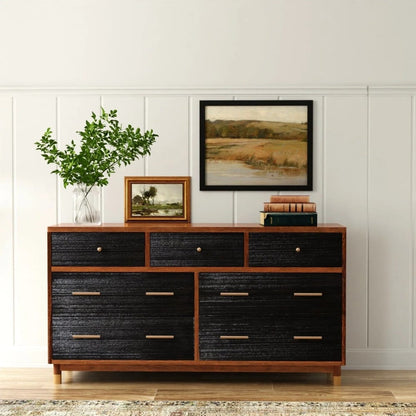 Alpine Furniture - Belham 7 Drawer Dresser - 1971-03 view 4