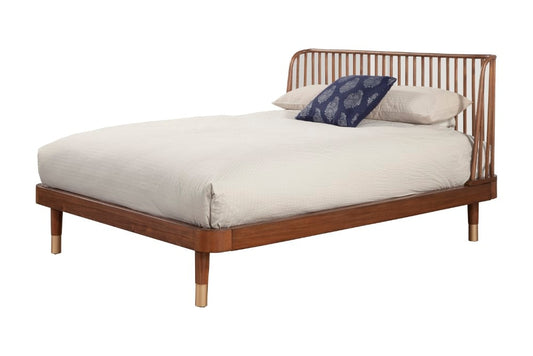 Alpine Furniture - Belham Full Platform Bed - 1971-08F veiw 1