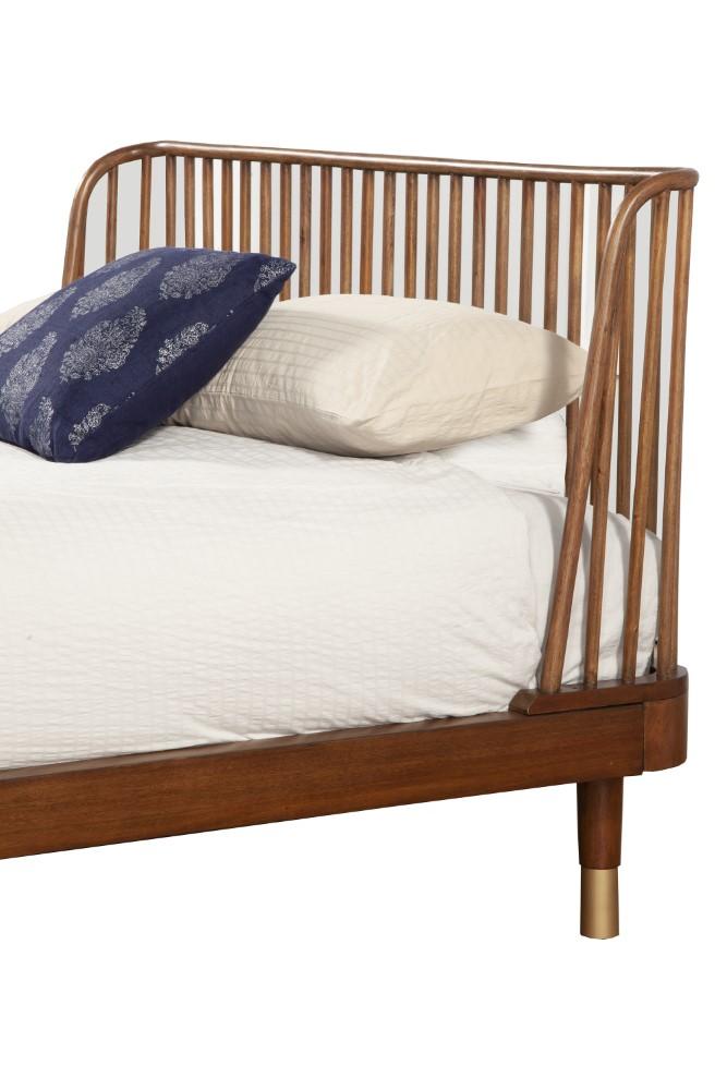 Alpine Furniture - Belham Full Platform Bed - 1971-08F veiw 6