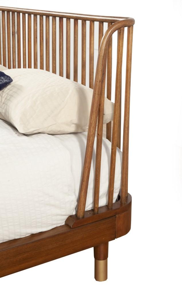 Alpine Furniture - Belham Standard King Platform Bed - 1971-07EK veiw 2