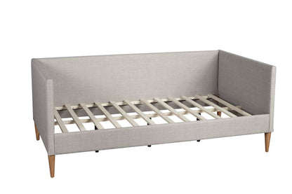 Alpine Furniture - Britney Day Bed, Light Grey Linen - 1096T veiw 4