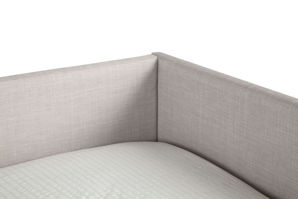 Alpine Furniture - Britney Day Bed, Light Grey Linen - 1096T veiw 5