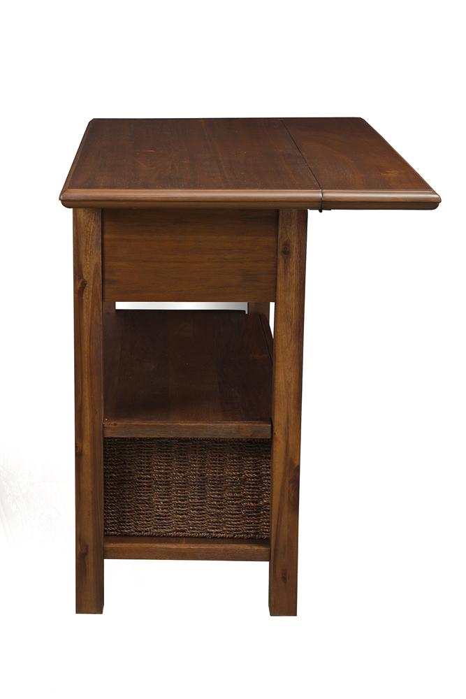 Alpine Furniture - Caldwell Kitchen Cart - 6079-05_CLOSEOUT veiw 5