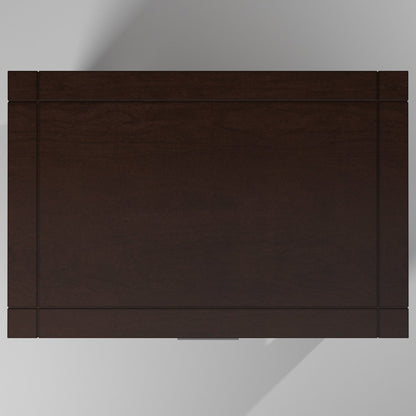 Alpine Furniture - Carmel 2 Drawer Nightstand, Cappuccino - JR-02 view 4