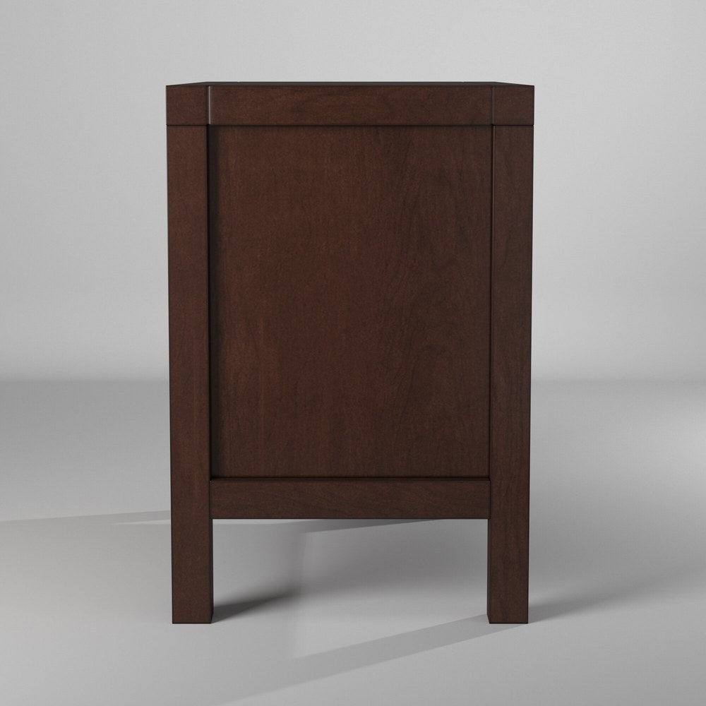 Alpine Furniture - Carmel 2 Drawer Nightstand, Cappuccino - JR-02 view 5