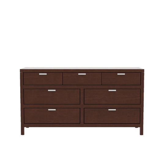 Alpine Furniture - Carmel 7 Drawer Dresser, Cappuccino - JR-03 view 1