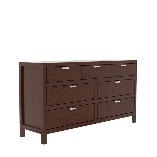 Alpine Furniture - Carmel 7 Drawer Dresser, Cappuccino - JR-03 view 2