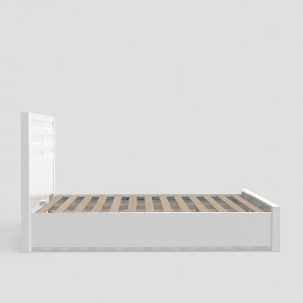 Alpine Furniture - Carmel California King Storage Bed, White - JR-W-07CK view 3