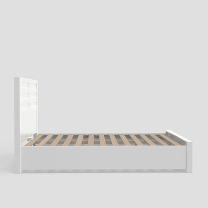 Alpine Furniture - Carmel California King Storage Bed, White - JR-W-07CK view 3