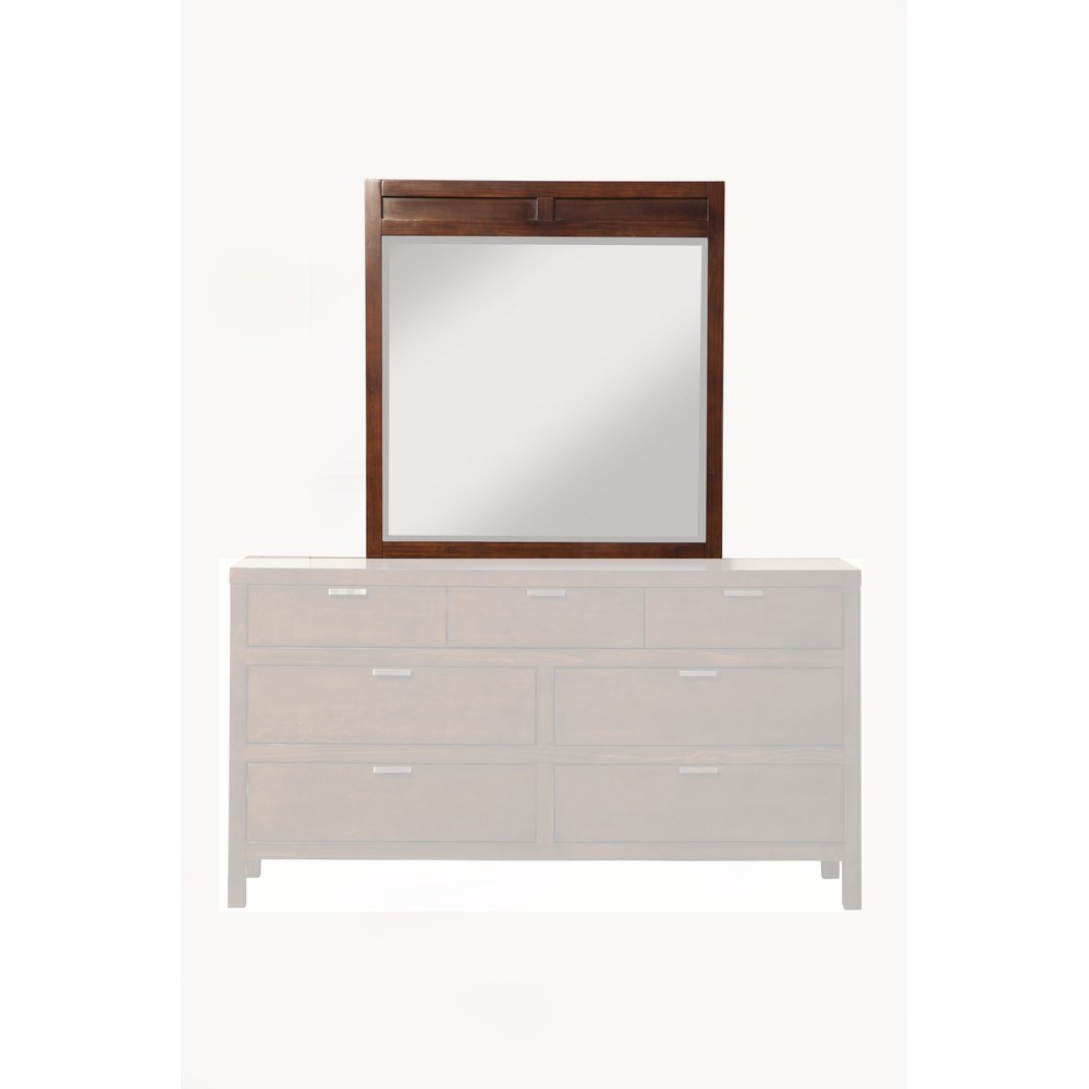 Alpine Furniture - Carmel Mirror, Cappuccino - JR-06 view 1