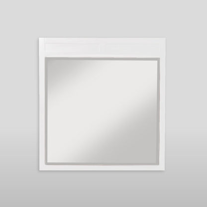 Alpine Furniture - Carmel Mirror, White - JR-W-06 view 1