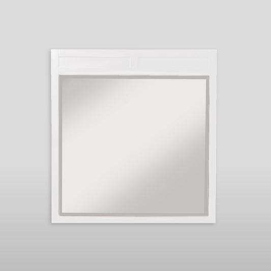 Alpine Furniture - Carmel Mirror, White - JR-W-06 view 1