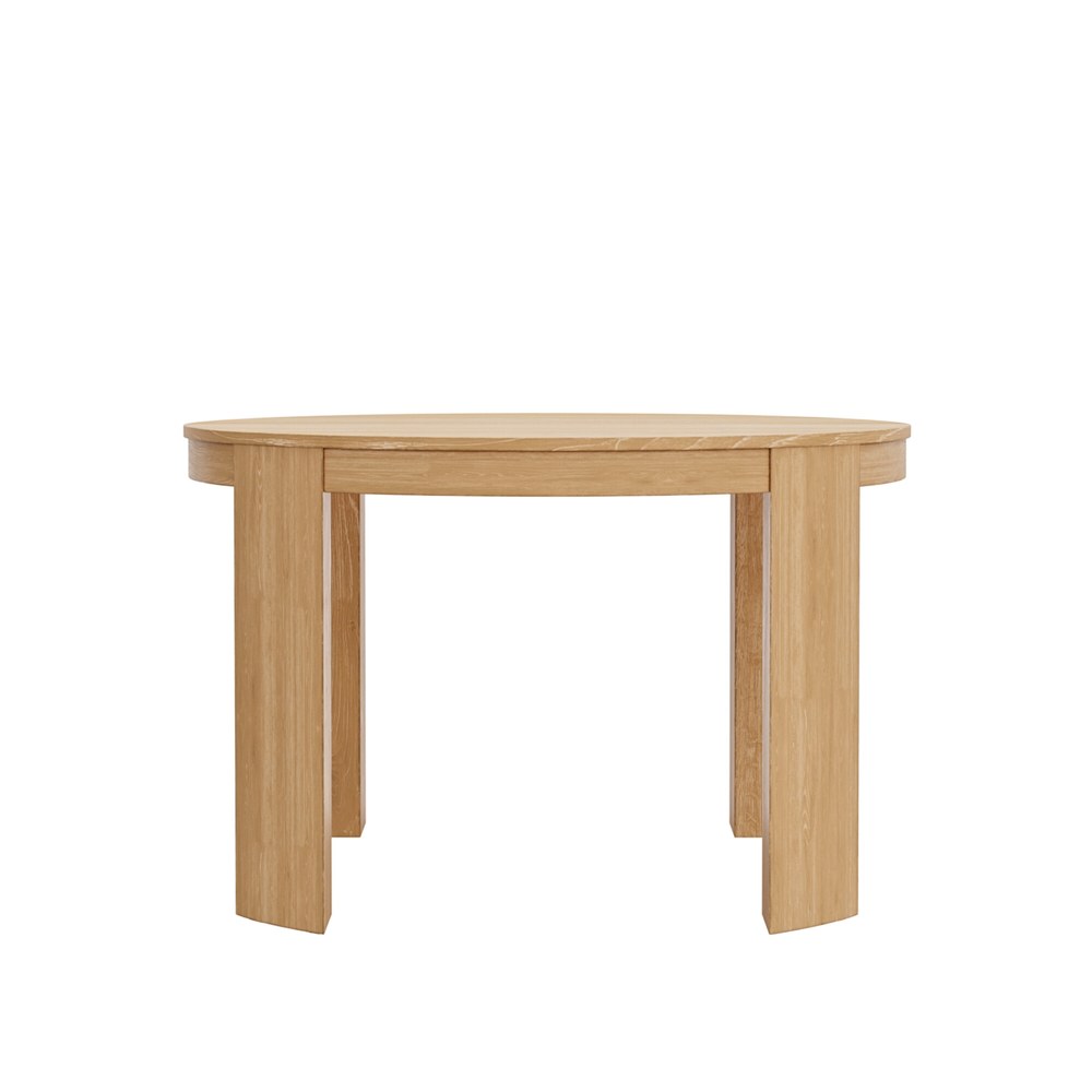 Alpine Furniture - Carter 48in Round Extension Dining Table, Natural - 5979NAT-25 view 3