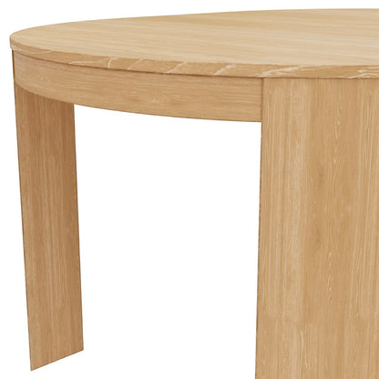 Alpine Furniture - Carter 48in Round Extension Dining Table, Natural - 5979NAT-25 view 5