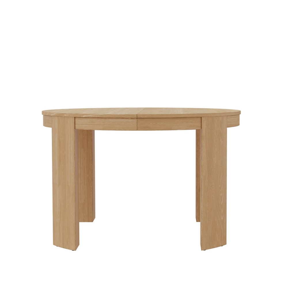 Alpine Furniture - Carter 48in Round Extension Dining Table, Natural - 5979NAT-25 view 7