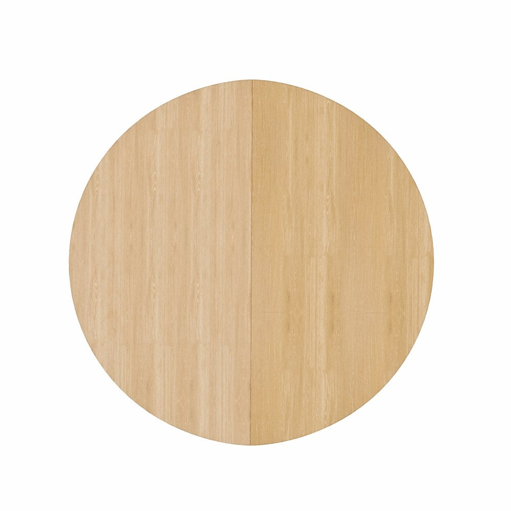 Alpine Furniture - Carter 48in Round Extension Dining Table, Natural - 5979NAT-25 view 8