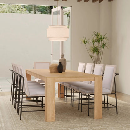 Alpine Furniture - Carter Extension Dining Table, Natural - 5979NAT-01 view 12